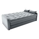 Ver imagem 4 de Sofá Cama Reclinável 3 Lugares Casal com Bicama Auxiliar Madalena Matrix