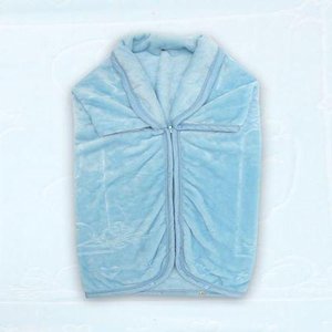 Cobertor Baby Azul Relevo Microfibra Original Jolitex 0147