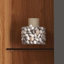 Ver imagem 6 de Estante Home Bilbao Lukaliam para Tv até 70" 3 Portas