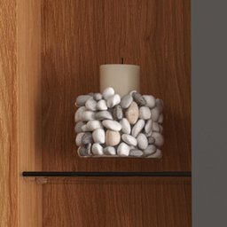 Estante Home Bilbao Lukaliam para Tv até 70" 3 Portas - 6