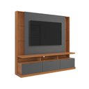 Ver imagem 3 de Estante Home Bilbao Lukaliam para Tv até 70" 3 Portas