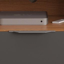 Estante Home Bilbao Lukaliam para Tv até 70" 3 Portas - 5