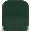 Ver imagem 6 de Cabeceira Cama Box 100cm Lanna com Puff Recamier Doha W01 Couríssimo Verde - Lyam Decor