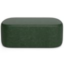 Ver imagem 4 de Cabeceira Cama Box 100cm Lanna com Puff Recamier Doha W01 Couríssimo Verde - Lyam Decor