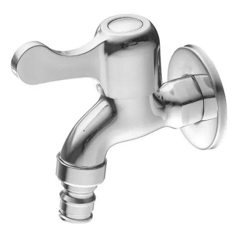 Torneira Tanque Metal Cromada - Material Cobre