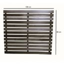 Ver imagem 2 de Painel para Floreira Jardim Vertical Ripado Madeira Maciça