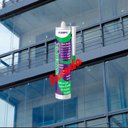 Ver imagem 3 de Cola Sacada Cartucho 420gr AdesFix Cor Cinza