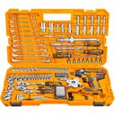 Ver imagem 1 de Kit de Ferramentas Ingco UHKTHP31521 152 Peças Jogo Profissional Maleta Completa Chaves Alicates Soq