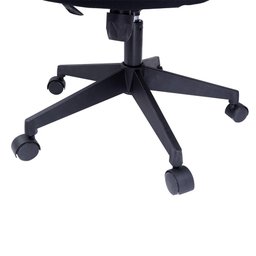 Cadeira para escritório Office giratória Maxprint Martinelli Preta com ajuste de altura - 7