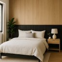 Ver imagem 3 de Painel Ripado Preto Fosco Und