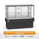 Ver imagem 2 de Balcão Confeitaria Vanguard Plus Refrigerada 145cm Ar Forçado 3 a 10ºc Cvpraf1450 220v -
