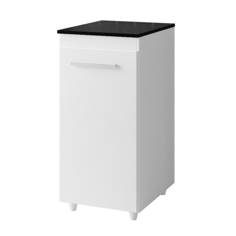 Balcão Cozinha Multiuso Aparador Café Blend 40cm Branco - Desk Design