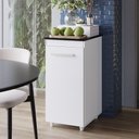 Ver imagem 2 de Balcão Cozinha Multiuso Aparador Café Blend 40cm Branco - Desk Design