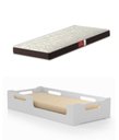Ver imagem 1 de Cama Cecília Solteiro Montessoriana 100%mdf + Colchão Solteiro 188x88 Prodormir - Branca