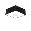 Ver imagem 1 de Plafon para Sala de Tv Quadrado Tv-3050 Cúpula Cor Preto