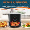 Ver imagem 5 de Elite Gourmet Eaf-3218 Air Fryer Elétrica Compacta 1l Preta