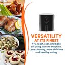 Ver imagem 3 de Elite Gourmet Eaf-3218 Air Fryer Elétrica Compacta 1l Preta