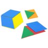 Mosaico Geométrico Em EVA Aluno Material Pedagógico Escolar - 3