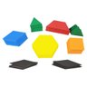 Mosaico Geométrico Em EVA Aluno Material Pedagógico Escolar - 2