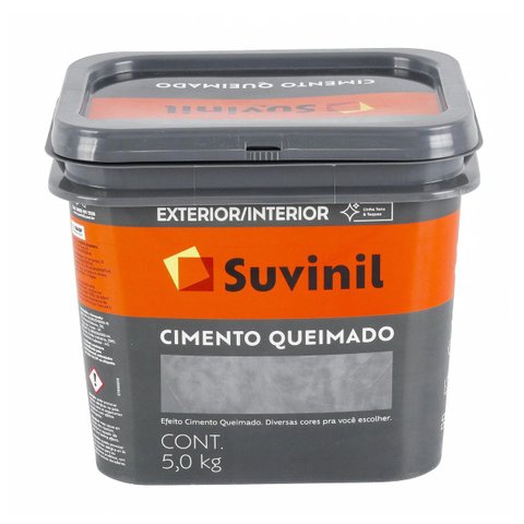 Cimento Queimado Túnel de Concreto 5kg | Suvinil Bases
