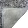 Tapete Cinza Banheiro Antiderrapante Microfibra 70x50 - 4