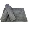 Tapete Cinza Banheiro Antiderrapante Microfibra 70x50 - 1
