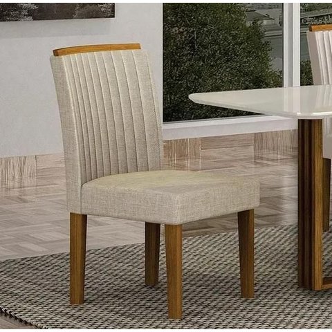 Cadeira para Mesa de Jantar 2 Unidades Jade Mdf - Leifer