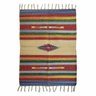 Tapete Kilim 7 Cores 100% Algodão Azul 2Mx3M - 1