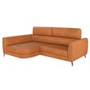 Ver imagem 5 de Sofá com Chaise Flames 2 Lugares Fixo 245cm Caramelo Sallar Home