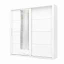 Ver imagem 4 de Guarda-Roupa Casal 2 Portas de Correr com Espelho Branco Ártico - Soberano/Zanzini