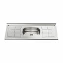 Ver imagem 1 de Pia Inox Ghel Plus Bali 1.20 com Válvula