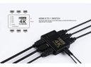 Ver imagem 6 de Switch Hdmi Adaptador Hub 5x1 Splitter 4k Com Controle