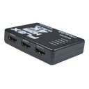 Ver imagem 2 de Switch Hdmi Adaptador Hub 5x1 Splitter 4k Com Controle