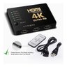 Switch Hdmi Adaptador Hub 5x1 Splitter 4k Com Controle - 4