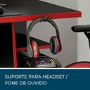 Ver imagem 3 de Mesa para Computador Gamer xp Preto Vermelho Nt2020