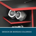 Ver imagem 4 de Mesa para Computador Gamer xp Preto Vermelho Nt2020
