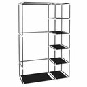 Ver imagem 4 de Guarda Roupa Desmontavel Arara Organizador Cabideiro Preto