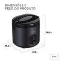 Ver imagem 5 de Panela de Arroz Elétrica 5l Preta Midea Pae50p1 - 110v