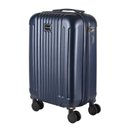 Ver imagem 1 de Mala de Bordo 10kg Expansível Azul Marinho Maldivas Abs