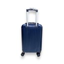 Ver imagem 5 de Mala de Bordo 10kg Expansível Azul Marinho Maldivas Abs