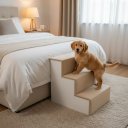 Ver imagem 1 de Escada Pet para Cachorro ou Gato com 3 Degraus