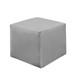 Poltrona de Amamentação Sabrina com Balanço e Puff Veludo Cinza - Phoenix Baby - 4