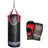 Saco De Pancada Muay Thai e Par De Luva Adulta Vermelho - 1