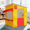 Ver imagem 1 de Lanchonete De Brinquedo Pequena Com Led 100% MDF Mc Kids Jennings Shop Jm