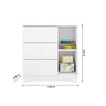 Cômoda Infantil Cadu com Porta 100% Mdf - Belloca Decor - 2