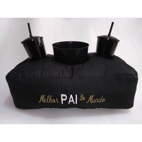 Kit Porta Pipoca o Melhor Pai do Mundo