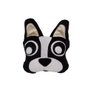 Almofada de Pelúcia Bulldog Francês Preto 35cm - 1