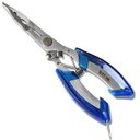 Ver imagem 2 de Alicate De Pesca Multiuso Bico Reto V-Fox Vf-223 Azul