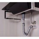 Ver imagem 5 de Sifão Cromado Metal Sanfonado de Pia Cuba Bancada para Cozinha e Banheiro Sif-c