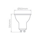 Ver imagem 2 de Lâmpada Led Stella Dicroica Mr16 Eco 7w Gu10 Bivolt 2700k Luz Amarela Sth8536/27